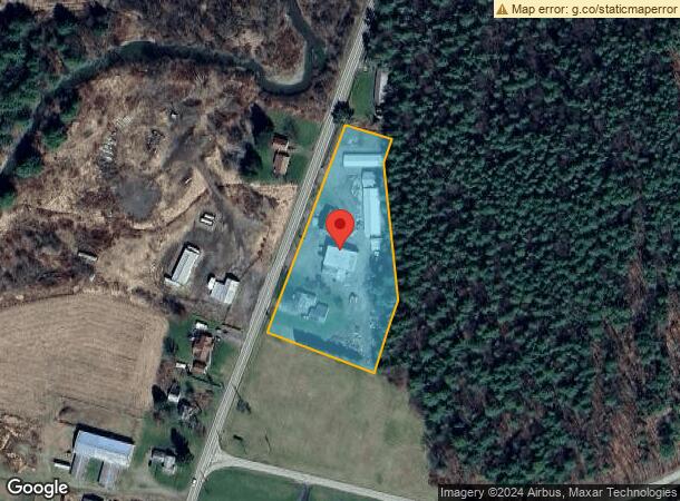  4642 Meads Creek Rd, Painted Post, NY Parcel Map