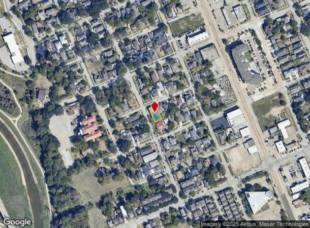  2008 Fletcher St, Houston, TX Parcel Map