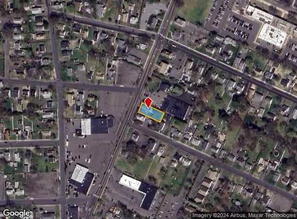  142 East St, Plainville, CT Parcel Map