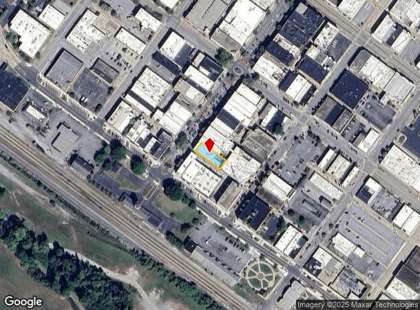 117 Broad St, Kingsport, TN Parcel Map