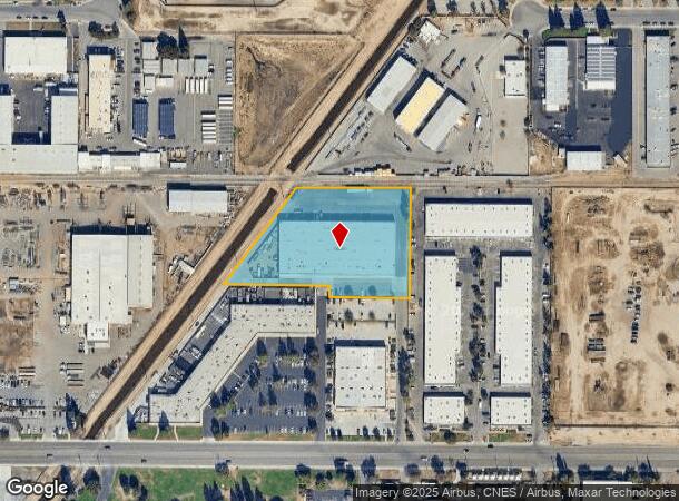 5850 District Blvd, Bakersfield, CA Parcel Map