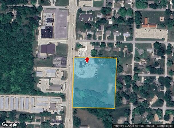  1603 S Broadway, Oak Grove, MO Parcel Map