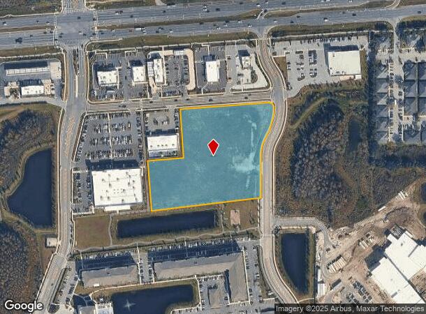 17722 Harpers Run, Lutz, FL Parcel Map