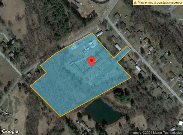  80 Justice St, Crossville, TN Parcel Map