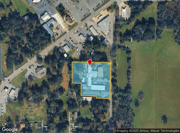 1010 Barnes St, Lonoke, AR Parcel Map