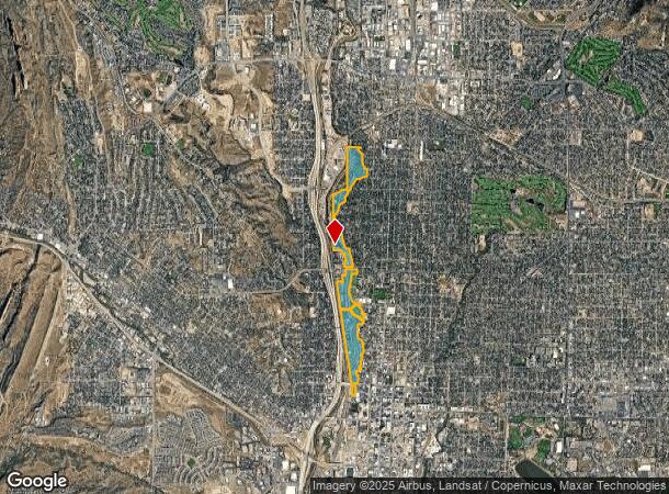 1401 Recreation Way, Colorado Springs, CO Parcel Map