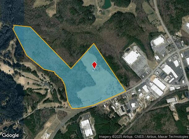  1810 Sandifer Blvd, Seneca, SC Parcel Map