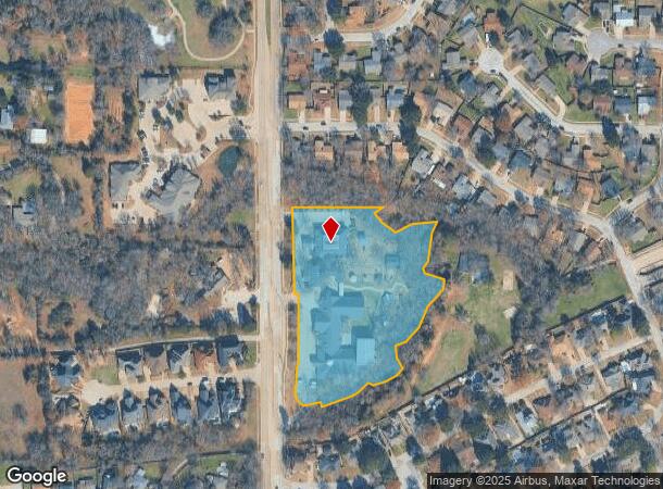 4615 Park Springs Blvd, Arlington, TX Parcel Map