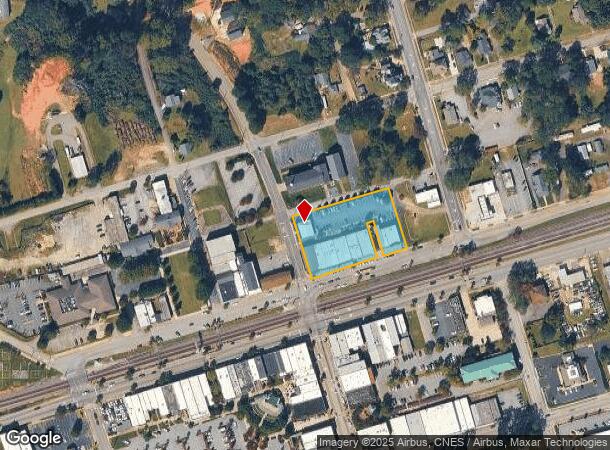 101 Ne Main St, Easley, SC Parcel Map