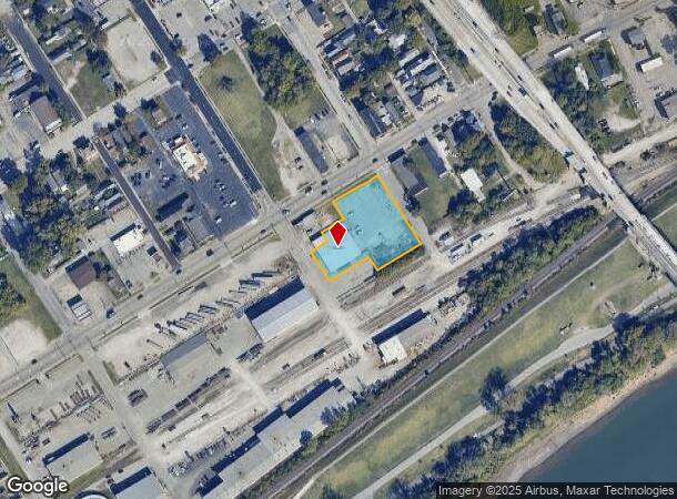  44 W 5Th St, New Albany, IN Parcel Map