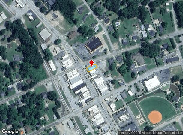  107 S Main St, Woodruff, SC Parcel Map