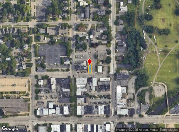  120 Pearl St, Ypsilanti, MI Parcel Map