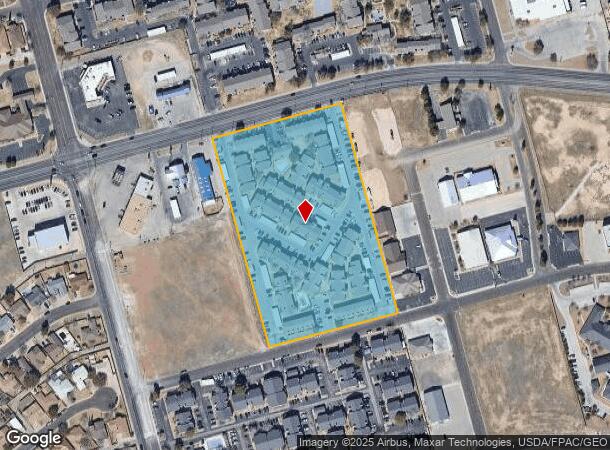 4136 E 52Nd St, Odessa, TX Parcel Map
