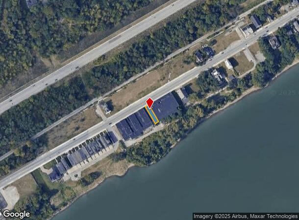  2021 Riverside Dr, Cincinnati, OH Parcel Map