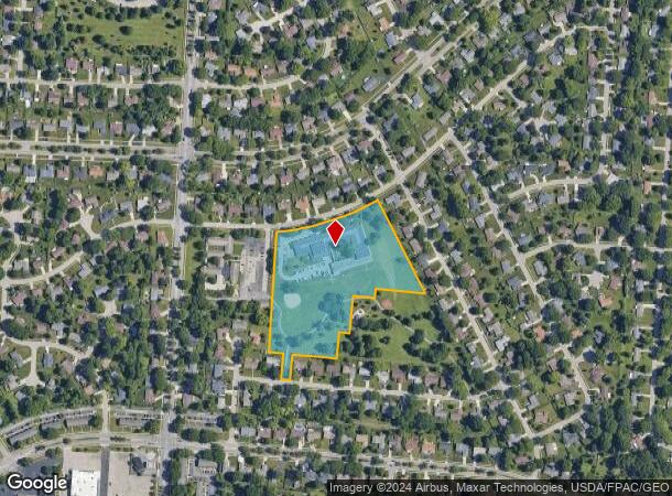  2316 Springmill Rd, Dayton, OH Parcel Map