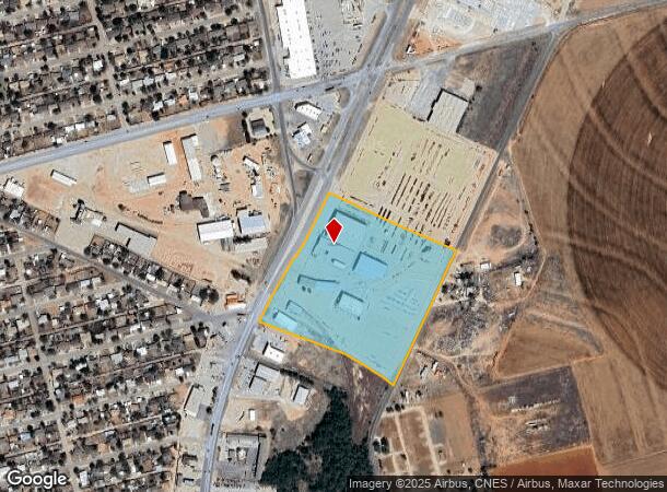 2101 Lubbock Hwy, Lamesa, TX Parcel Map