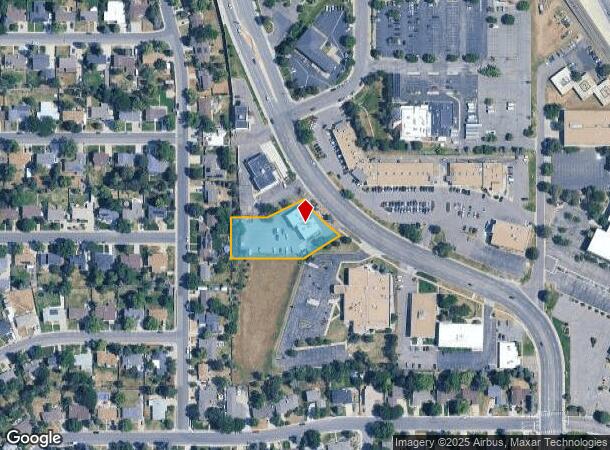 6841 S Yosemite St, Centennial, CO Parcel Map