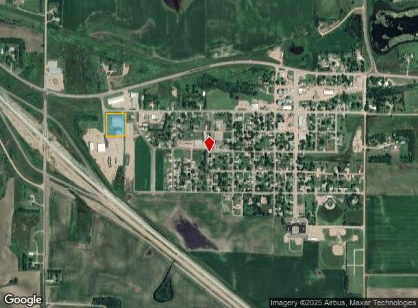  1300 W 2Nd Ave, Humboldt, SD Parcel Map