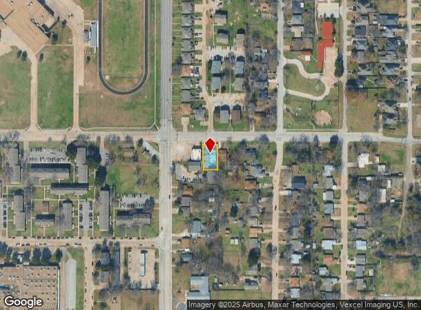  1415 E Marshall Dr, Grand Prairie, TX Parcel Map