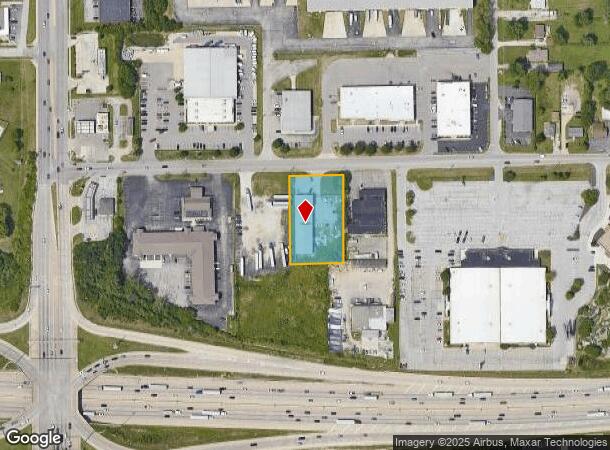 5219 Elmwood Ave, Indianapolis, IN Parcel Map