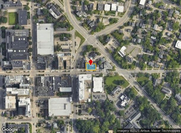  1309 S University Ave, Ann Arbor, MI Parcel Map