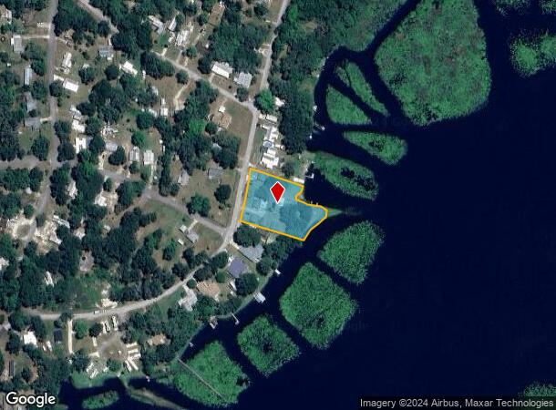  2489 N Lakefront Dr, Hernando, FL Parcel Map