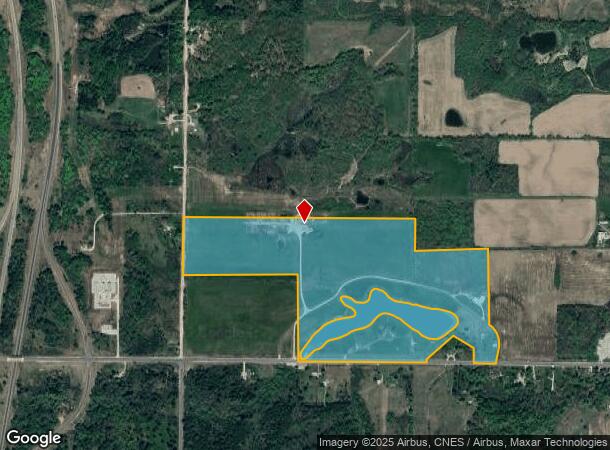  21750 19 Mile Rd, Big Rapids, MI Parcel Map