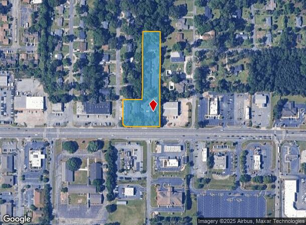  404 Russell Pky, Warner Robins, GA Parcel Map
