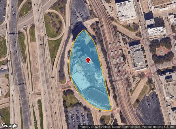 300 Reunion Blvd E, Dallas, TX Parcel Map