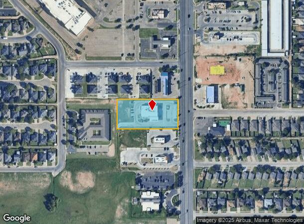  8704 University Ave, Lubbock, TX Parcel Map
