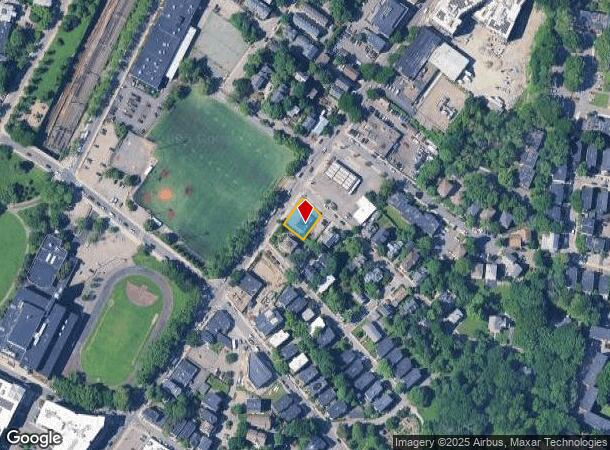  3458 Washington St, Jamaica Plain, MA Parcel Map