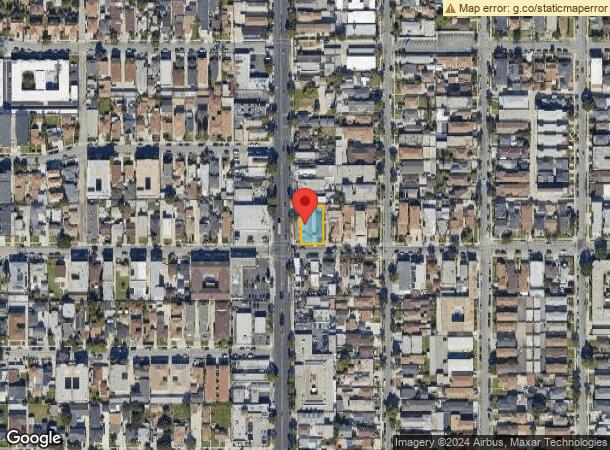  11720 Inglewood Ave, Hawthorne, CA Parcel Map