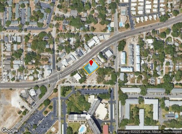  745 Main St, Dunedin, FL Parcel Map