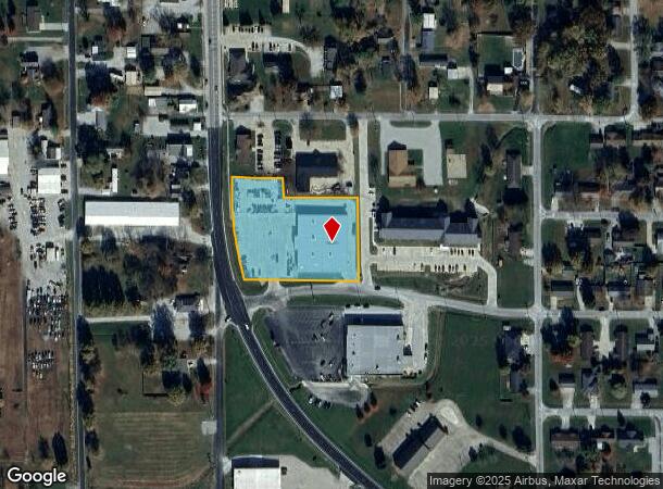 1106 S Van Buren St, Newton, IL Parcel Map