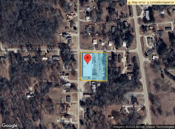  123 Poplar St, Plantersville, MS Parcel Map