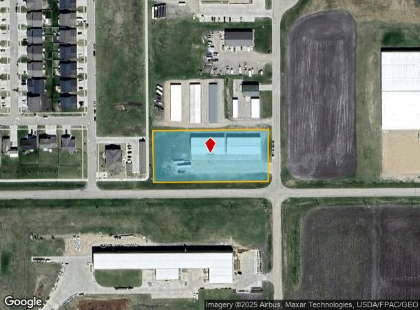  340 1St Ave Se, Mapleton, ND Parcel Map