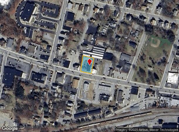  1153 Main St, Willimantic, CT Parcel Map