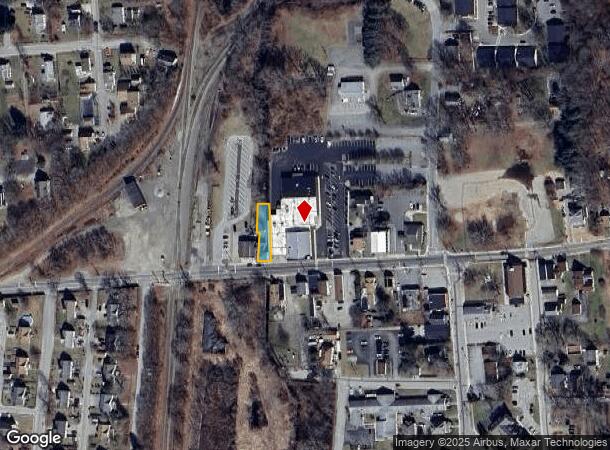 44 Railroad Ave, Plainfield, CT Parcel Map