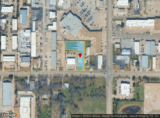  2601 W Arkansas Ln, Dwg, TX Parcel Map