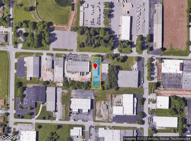 2920 E Pythian St, Springfield, MO Parcel Map