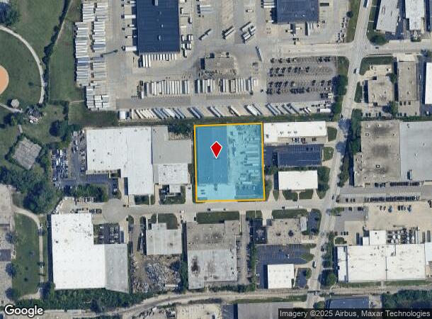 1530 W Wrightwood Ct, Addison, IL Parcel Map