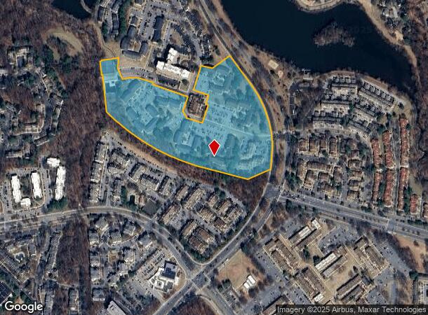 18514 Office Park Dr, Montgomery Village, MD Parcel Map