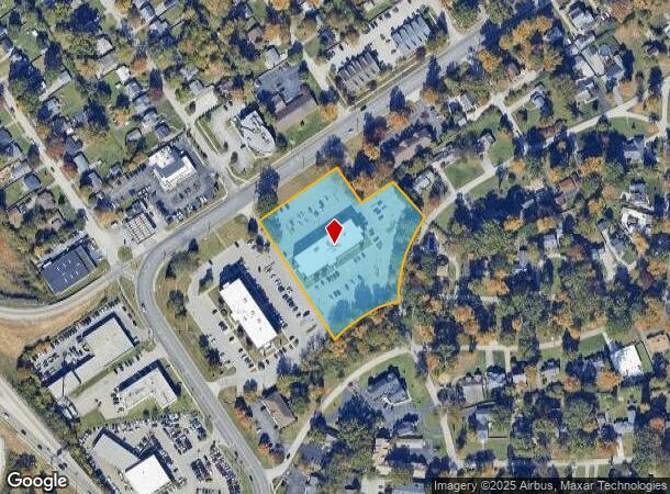 7410 New La Grange Rd, Louisville, KY Parcel Map