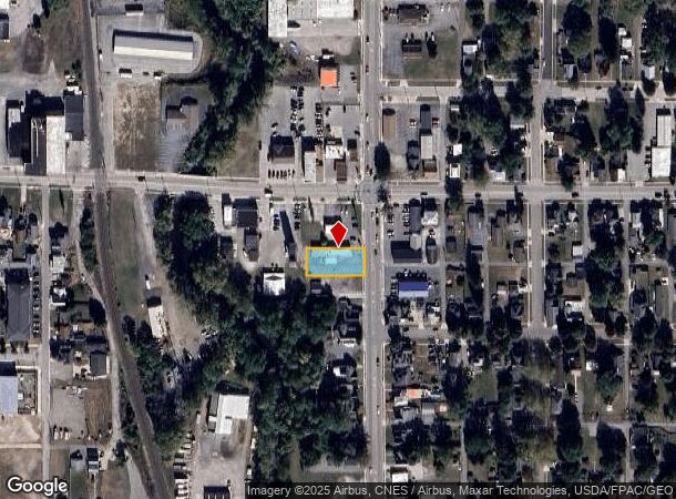  510 S Blanchard St, Findlay, OH Parcel Map
