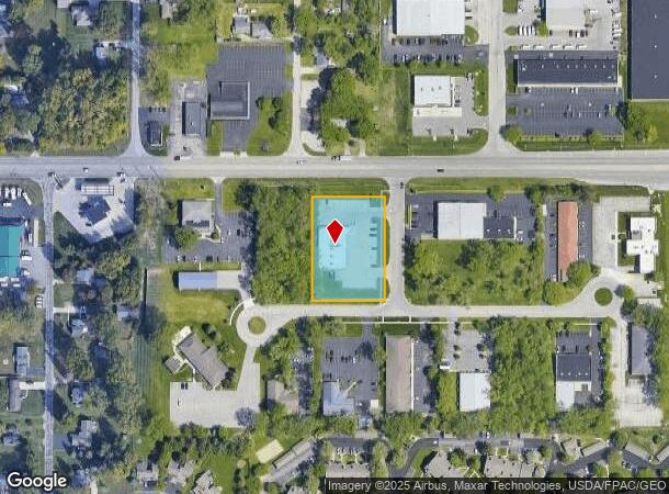  1714 Fairborne Dr, Holland, OH Parcel Map