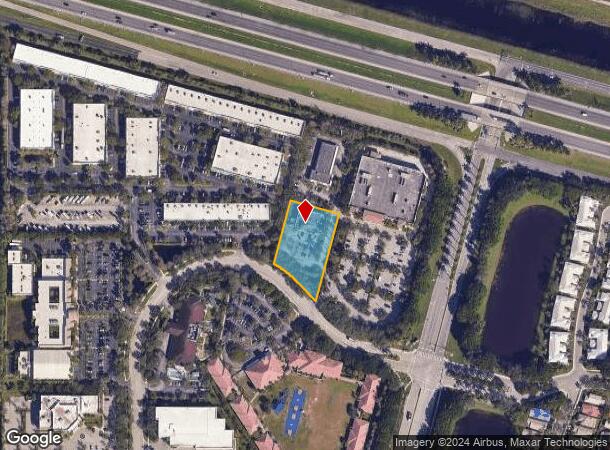  2575 Glades Cir, Weston, FL Parcel Map