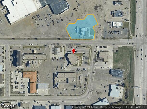  1070 E Interstate Ave, Bismarck, ND Parcel Map