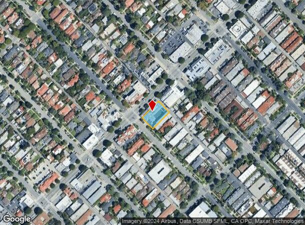  1302 Montana Ave, Santa Monica, CA Parcel Map