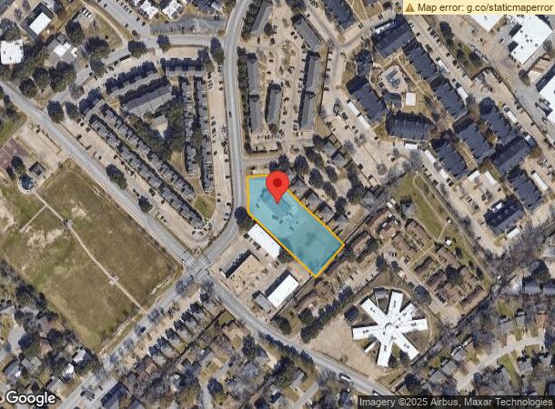  1512 Holleman Dr, College Station, TX Parcel Map