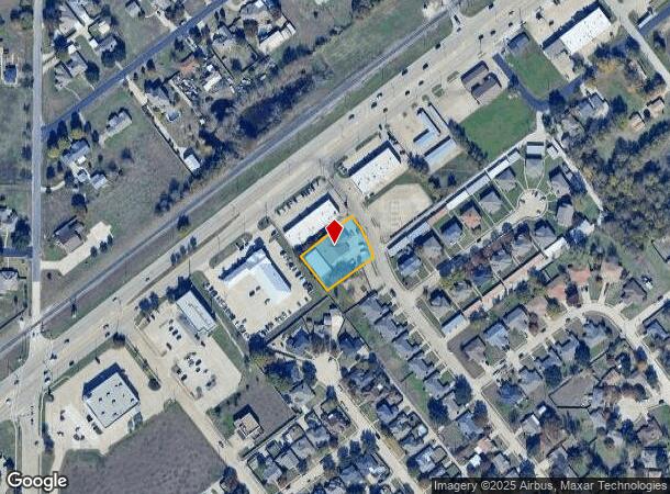 5545 Brookview Dr, Sachse, TX Parcel Map